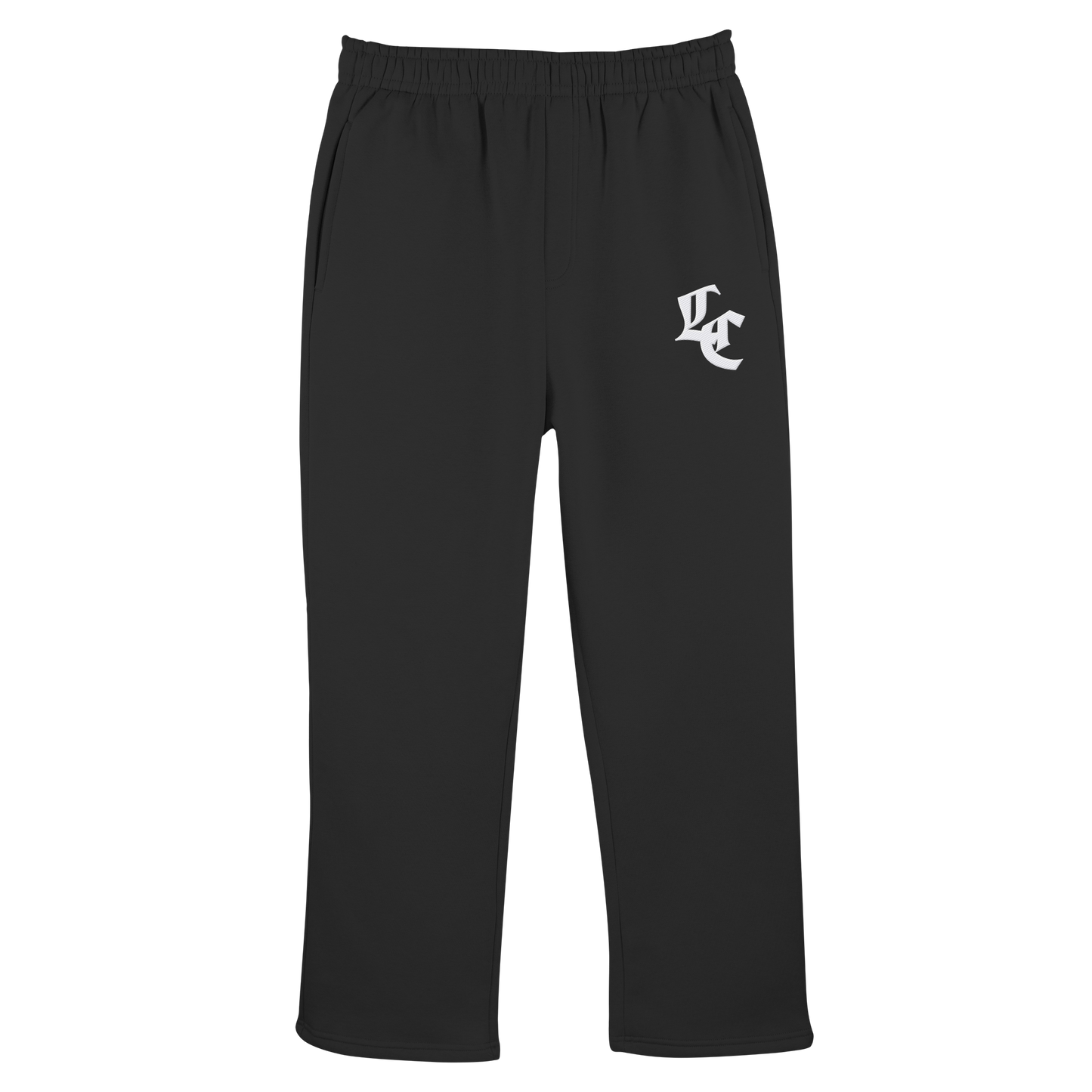 L.C. COTTON JOGGER PANTS - BASIC OPEN LEG