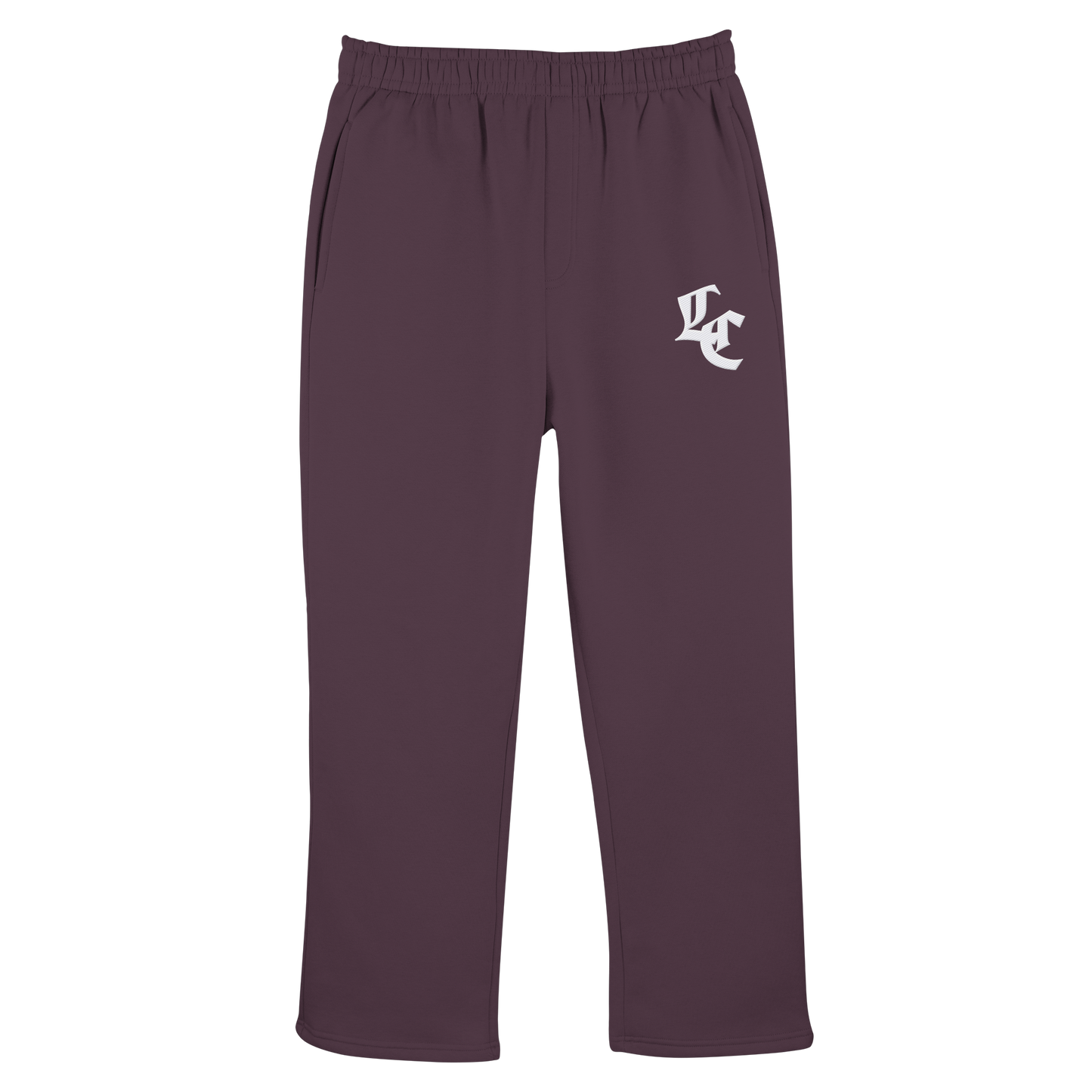 L.C. COTTON JOGGER PANTS - BASIC OPEN LEG