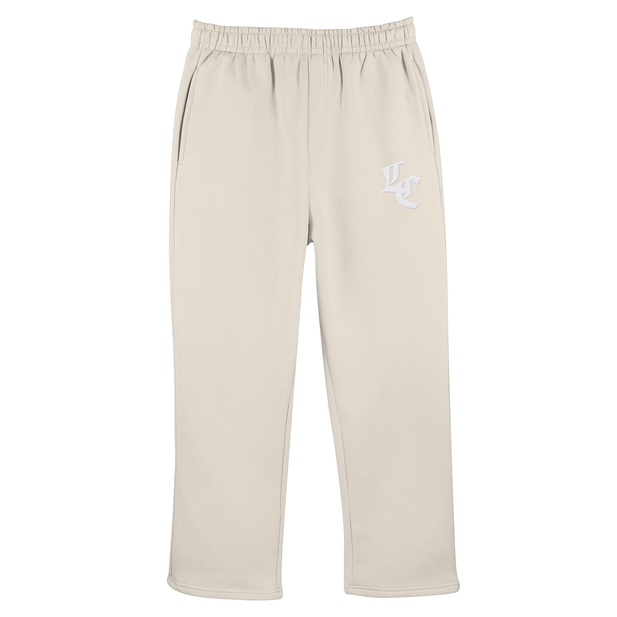 L.C. COTTON BASIC JOGGER - OPEN LEG